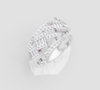 ROYAL SQUARE WAVE DIAMOND RING