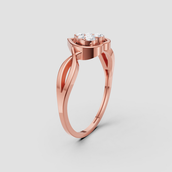 HALO HEART RING
