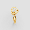 HALO HEART RING
