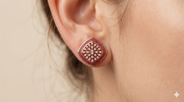 Ruby Royale Diamond Tops
