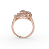 Celestial Swirl Diamond Ring