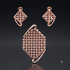 DIAMOND VEIL NET PENDANT SET