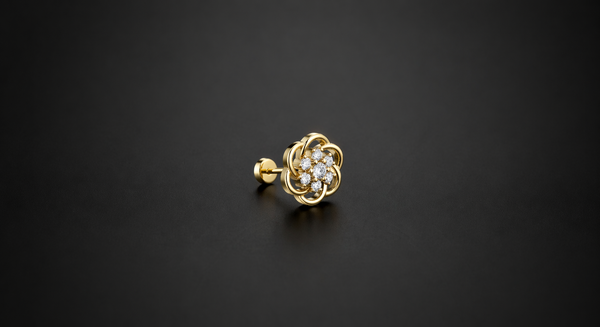 FLORAL NOSE PIN