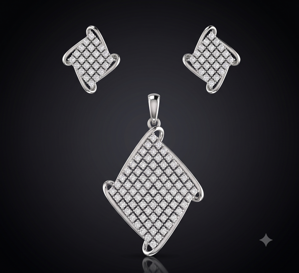 HERITAGE WEAVE PENDANT SET