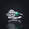 CELESTE LEAF RING