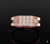 Regal Crossline Diamond Cluster Ring
