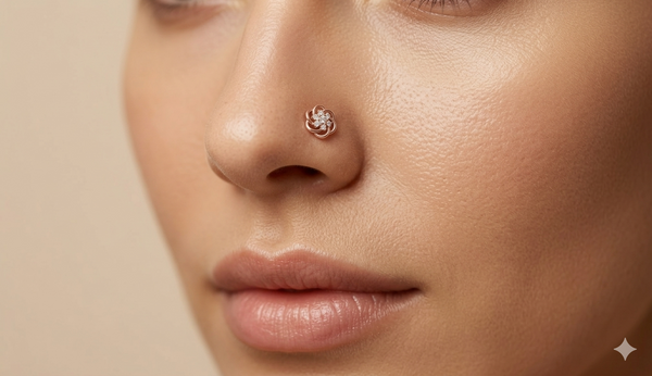 FLORAL NOSE PIN