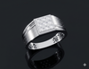 Imperial Grid Diamond Ring