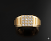 Elite Patterned Diamond Ring