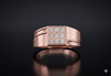 Imperial Grid Diamond Ring