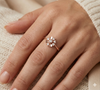 ROSE RADIANT FLORAL RING