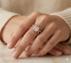 ETERNA SQUARE DIAMOND RING