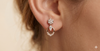 AURA MARQUISE DROP EARING