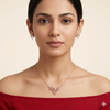 ROSEWING GRACE PENDANT AND EARING SET