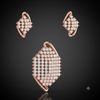DIAMOND VEIL NET PENDANT SET
