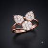 ROSE PETAL DIAMOND RING