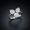 ROSE PETAL DIAMOND RING