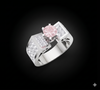 CROWN CURVE SOLITAIRE RING