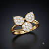 ROSE PETAL DIAMOND RING