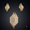 DIAMOND VEIL NET PENDANT SET