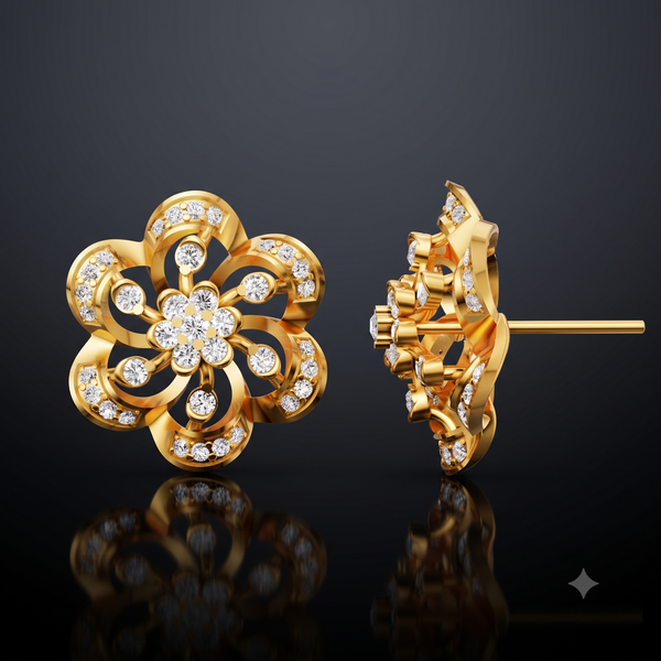 BLOSSOM STUD EARING