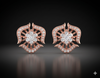 Celestial Floral Diamond Studs