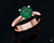 SIGNATURE EMERALD SOLITAIRE RING