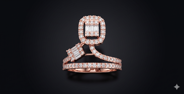 ELEGANT CROWN RING