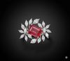 Royal Ruby Floral Ring