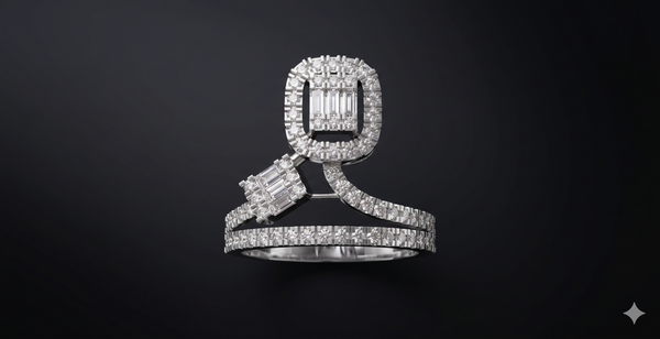 ELEGANT CROWN RING