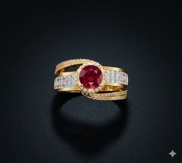 RUBY SOLITAIREBAND