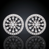 DIAMOND SUNFLOWER STUDS EARING