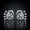 ROSE FIRE DIAMOND BLOOM EARING