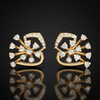 ROSE FIRE DIAMOND BLOOM EARING