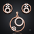 CIRCLE BLOOM PENDANT SET