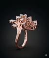 Celestial Bloom Diamond Ring