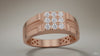 Regal Crossline Diamond Cluster Ring