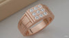 Luxe Diamond Panel Ring