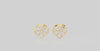 RADIANT FLORAL STUDS EARING