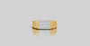 REGAL BLOCK DIAMOND RING
