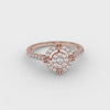 Ecliptic Aura Diamond Ring