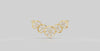 FLORAL ORBIT PENDANT AND EARING SET