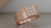 Imperial Grid Diamond Ring