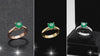 SIGNATURE EMERALD SOLITAIRE RING