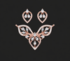 ROSEWING GRACE PENDANT AND EARING SET