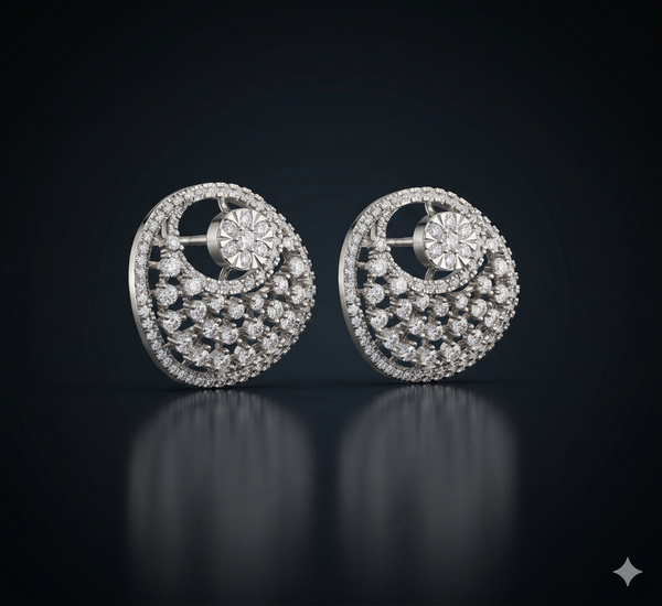 Royal Halo Bloom Diamond Tops