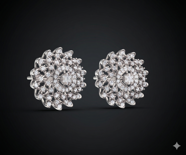 Mandala Bloom Diamond Tops