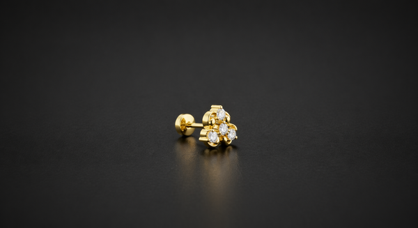 AURA CLUSTER NOSE PIN