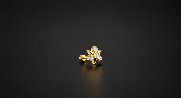 AURORA STAR NOSE PIN