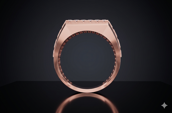 Elite Crown Cluster Ring